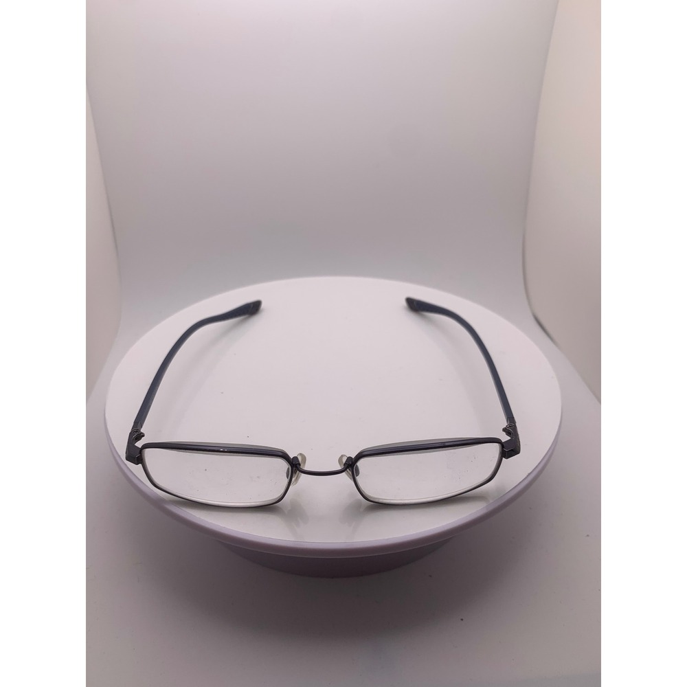 Nike 4171 433 Navy Blue Flexon Rectangular Glasses Unisex 49-18-135 Frames Only